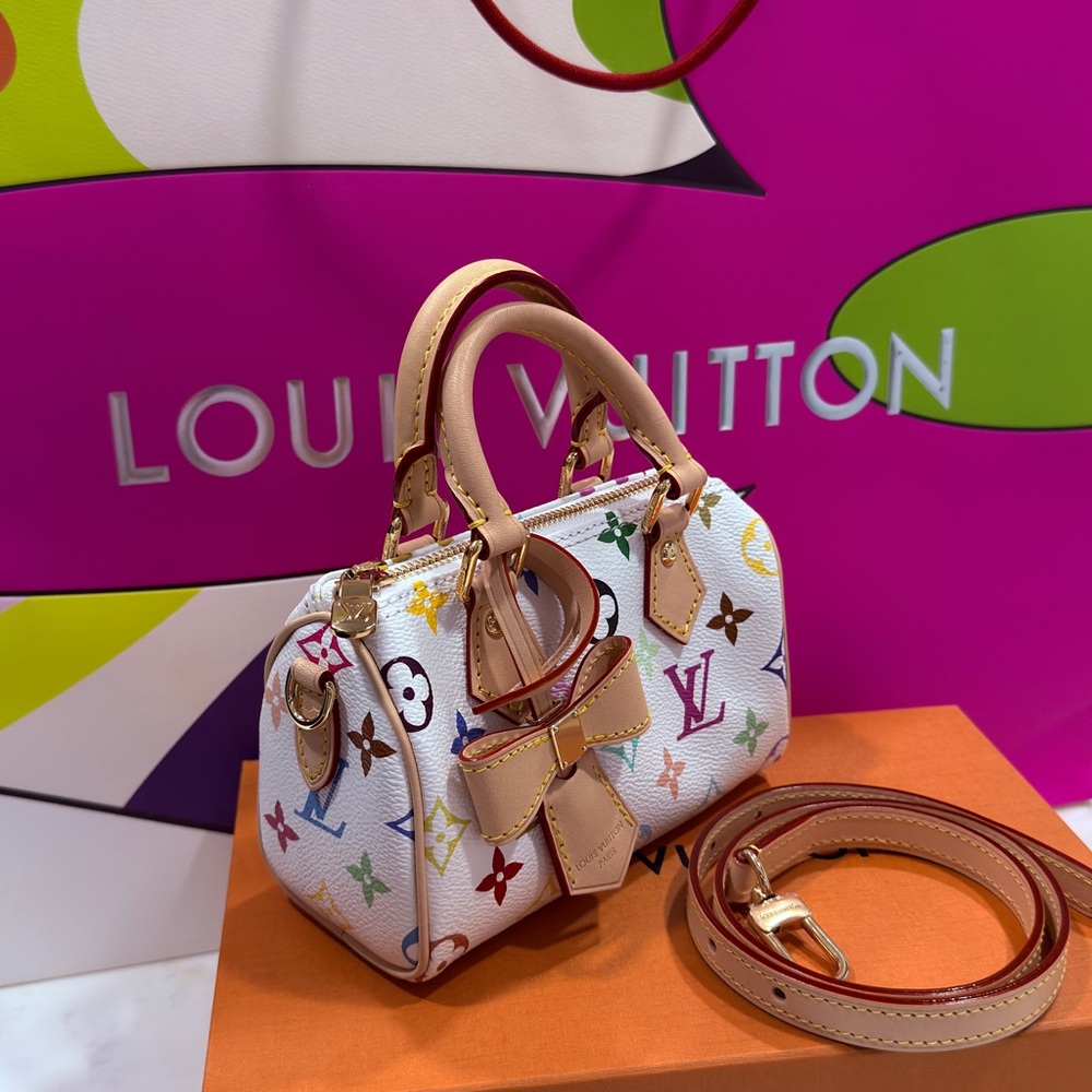 Louis Vuitton x Murakam nano speedy